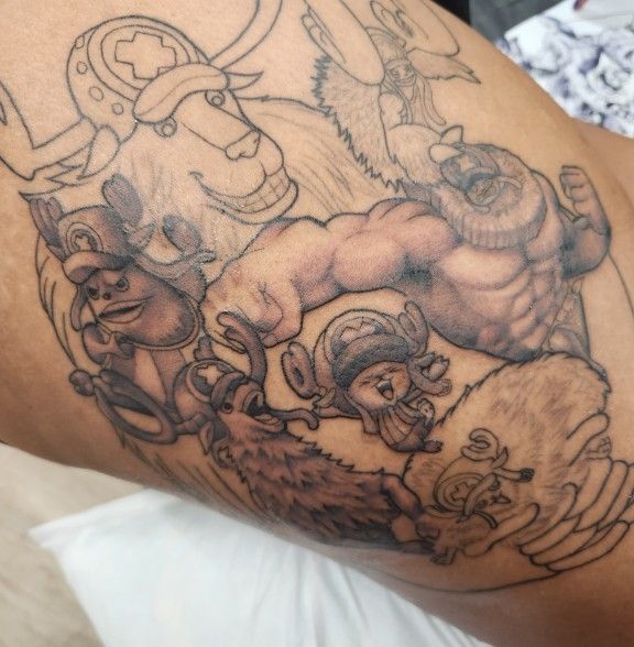 Bloody Ink Tattoo - Obelix on board Artist : @hztatts Facebook :  http://www.facebook.com/HanzhiTATTOO/ #bloodyink #blackink #obelix #tattoo  #tattooidea #ink #inkstagram #instadaily | Facebook